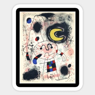 Joan Miro Sticker